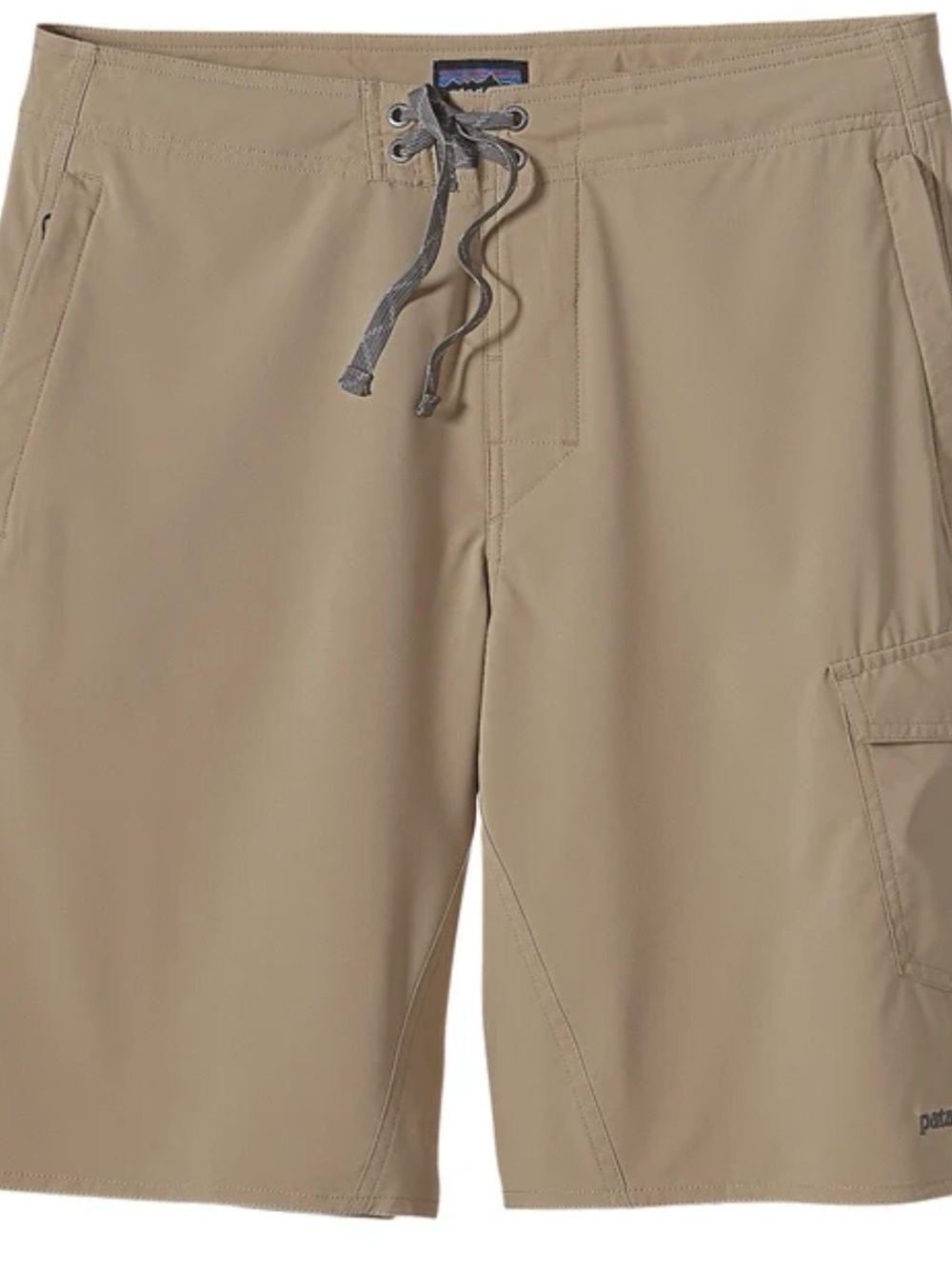 Patagonia Men's Hybrid Boardshorts in Khaki-Tan
